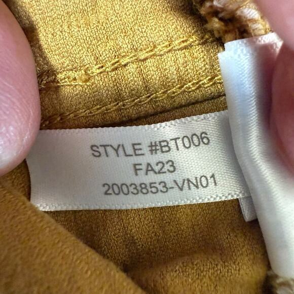 J. Crew Factory Corduroy full-length essential straight pant Brown 29 Academia - Picture 7 of 10